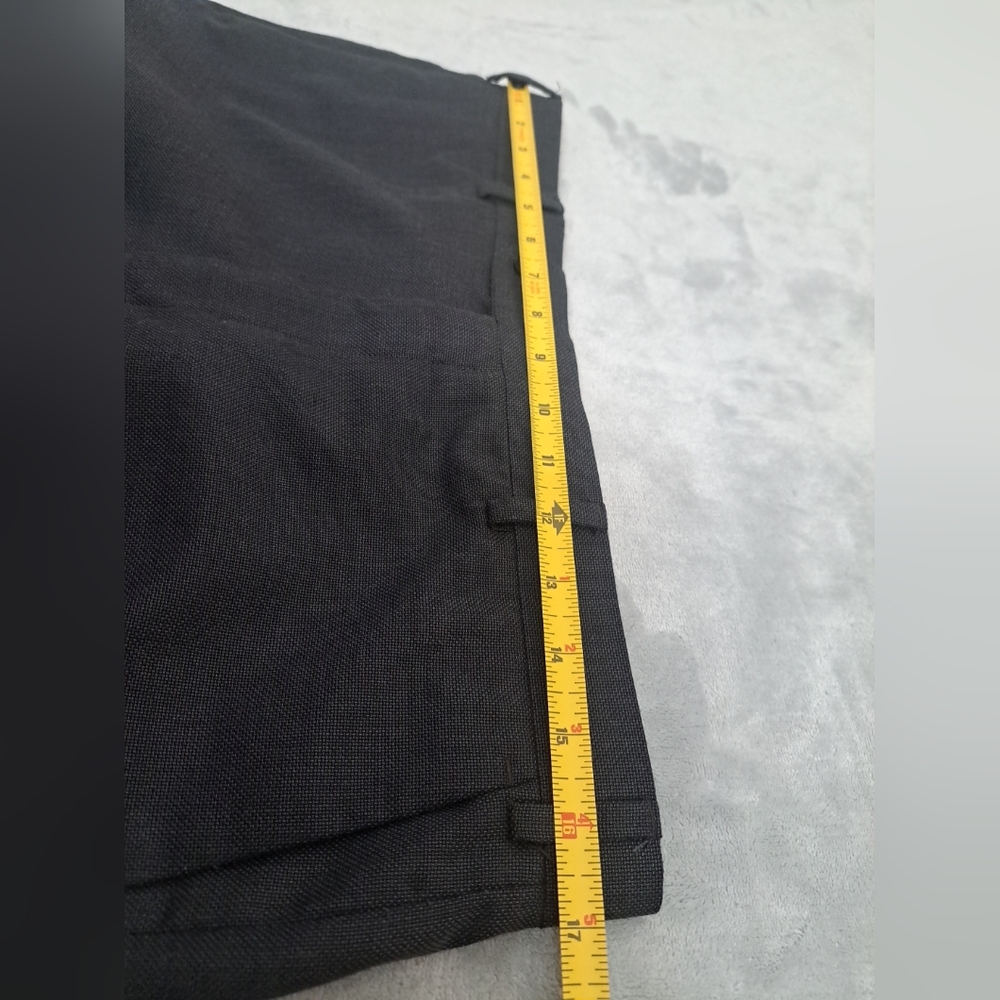 Raymond Men's Dress Pants Office Business Wool Blend Dark Gray Size 34 - Picture 13 of 16